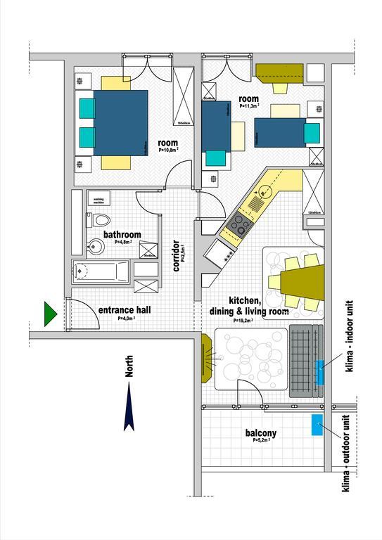 Apartment Veseli Split Luaran gambar